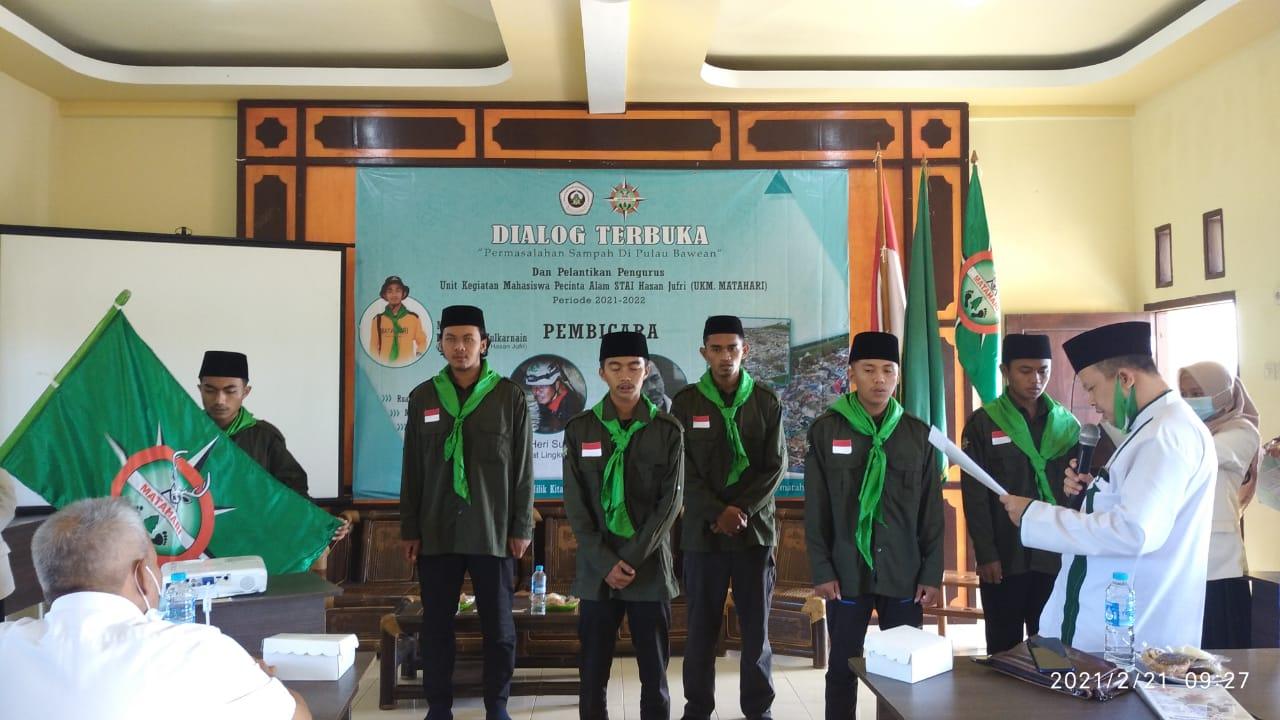 UKM MAPALA MATAHARI  Sukses Gelar Pelantikan Pengurus Baru 2021/2022